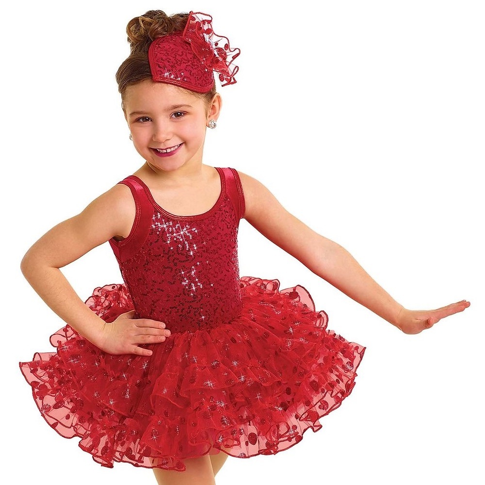 Red my mind dance costume